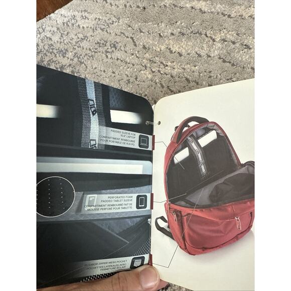 Heys Tech Pac 04 Computer Backpack Black F - Picture 14 of 16